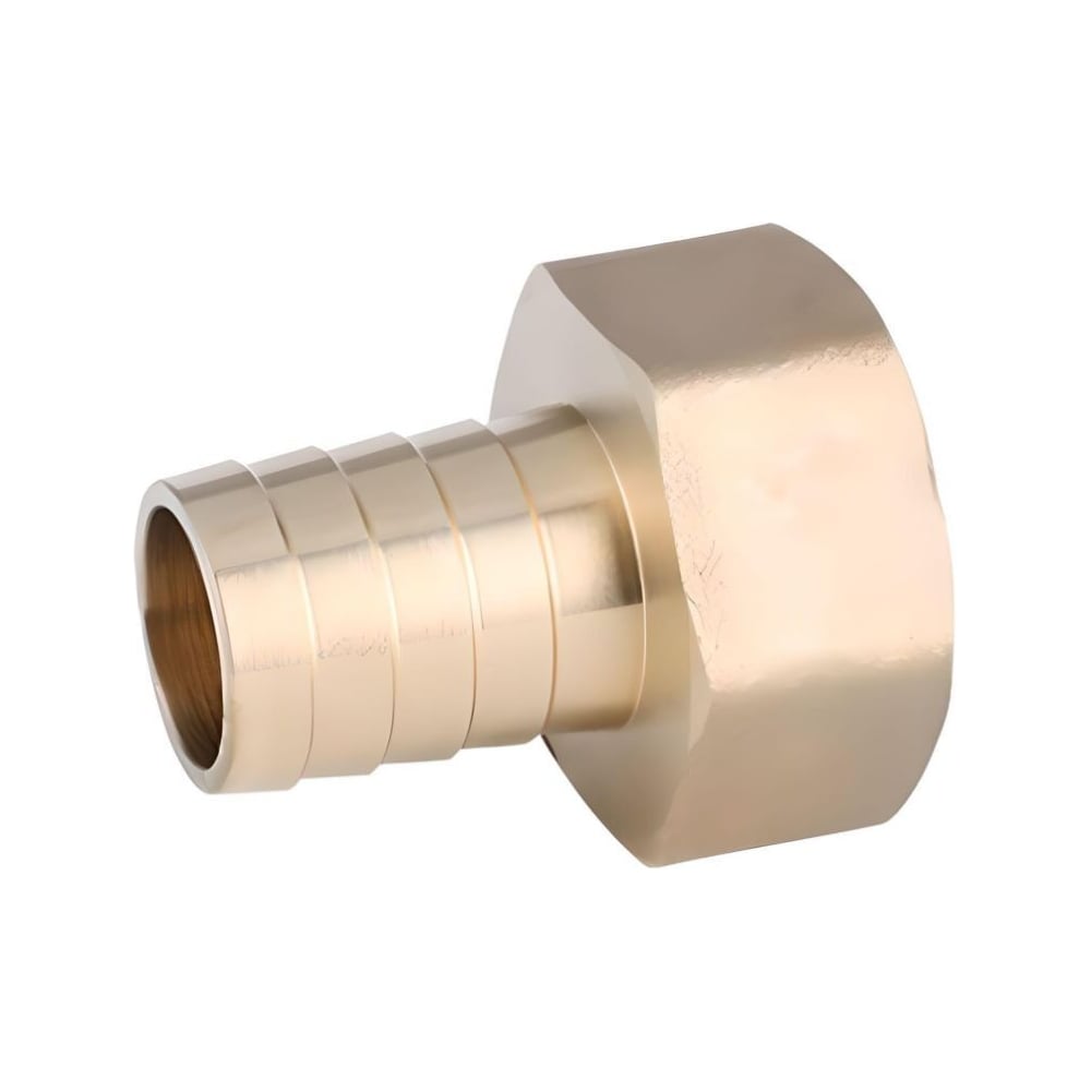 Изображение товара Штуцер латунный ViEiR 2шт 3/4 гайка × выход 14 мм для гибких подводок