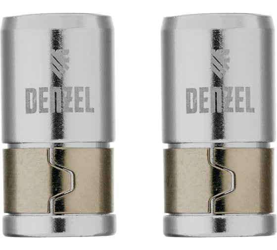Изображение товара Магнитная насадка Denzel для круглых бит, 2 шт 11738