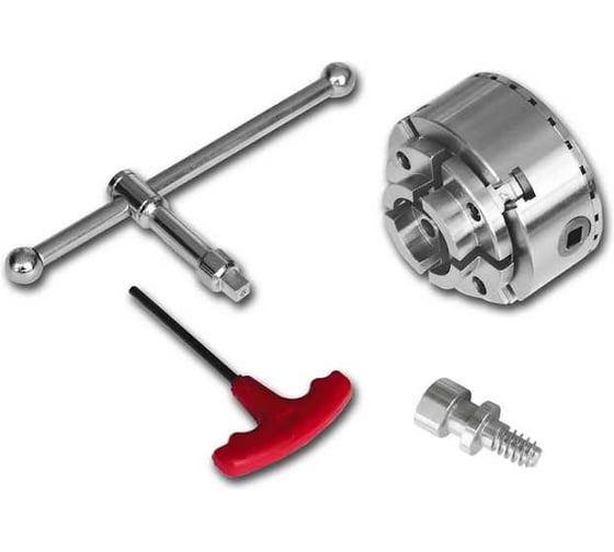 Изображение товара Токарный патрон FABTEC CK-3 M33х3.5 с комплектом кулачков КА-00073962