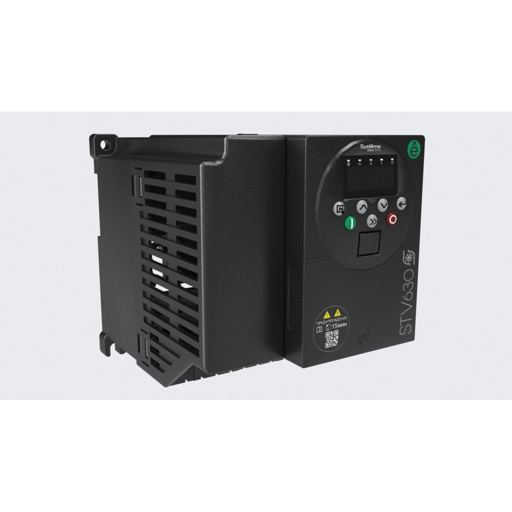Изображение товара Преобразователь частоты Systeme Electric STV630 1,5 кВт 400В ЭМС С3 + LED панель оператора STV630U15N4