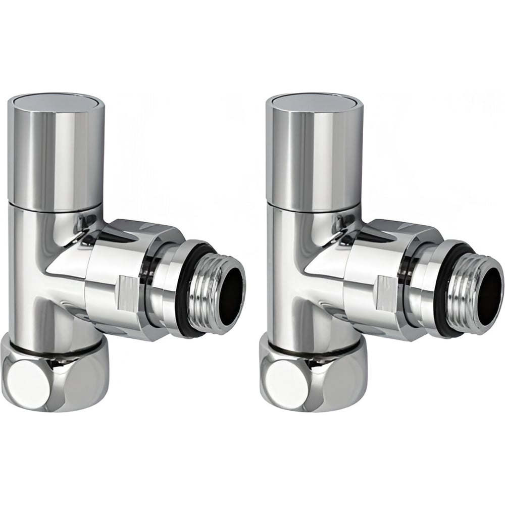 Изображение товара Вентиль запорный угловой для полотенцесушителя ООО ПКФ Сварком 3/4х 1/2 г/ш круглый (уп/1шт) СанТех s050788