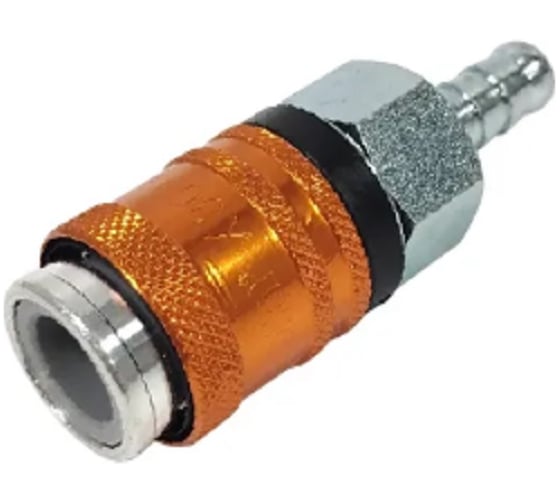 Изображение товара Пневморозетка WALCOM с соединением под шланг типа «елочка» 8 мм 10272