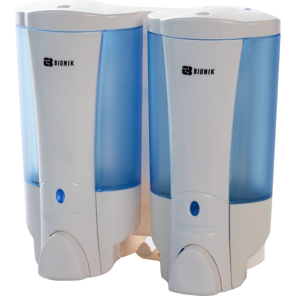 Изображение товара Дозатор мыла BK1101 BIONIK Двойной 0,9 л антивандальный настенный