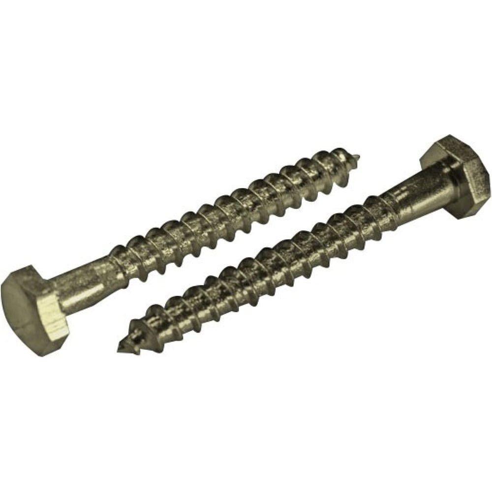 Изображение товара Сантехнический шуруп ЦКИ Глобал DIN571, 12x80, Ц, SW19, 50 шт. 3382