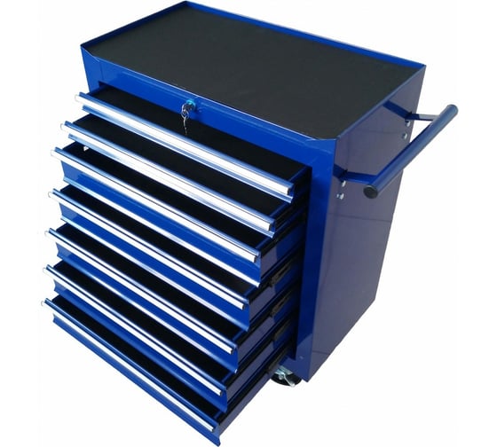 Изображение товара Сервисная инструментальная тележка Сервис Ключ 7 секций 11107