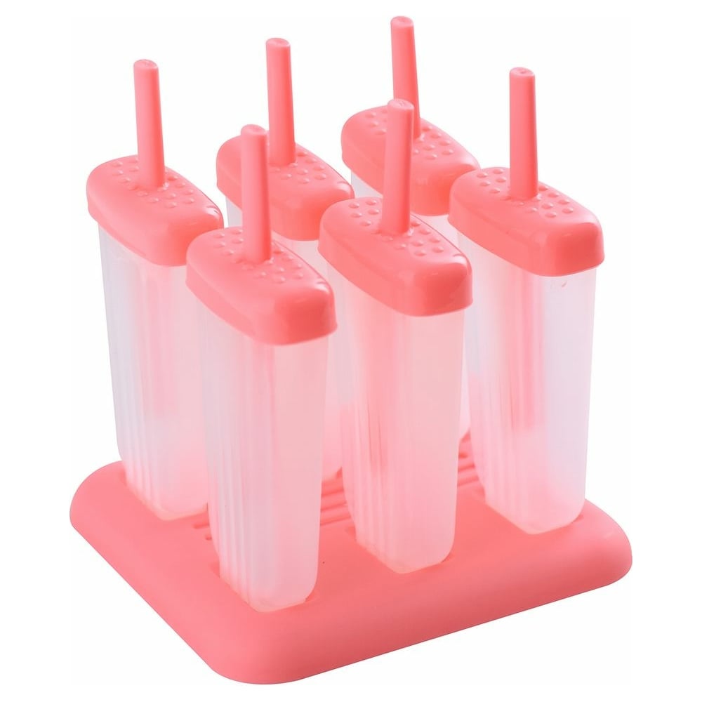 Изображение товара Формы для мороженого МУЛЬТИДОМ Айс 6 шт ассорти цвета