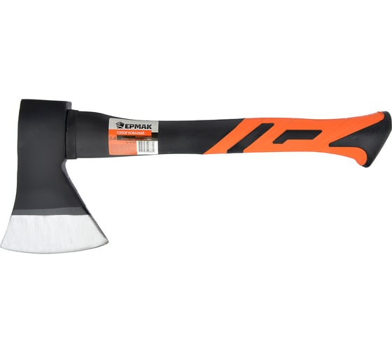 Изображение товара Кованый топор с фибергласовой двухкомпонентной ручкой ЕРМАК 800 г 662-429
