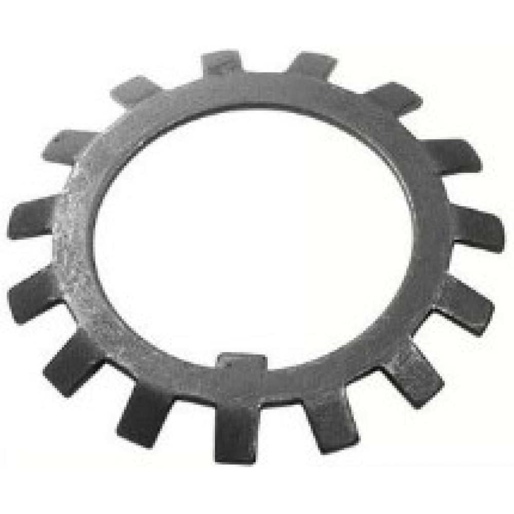 Изображение товара Стопорная шайба ЦКИ Глобал DIN 5406, D15 MB2, многолапчатая, для DIN 981, Б/П, 25 шт. 12601