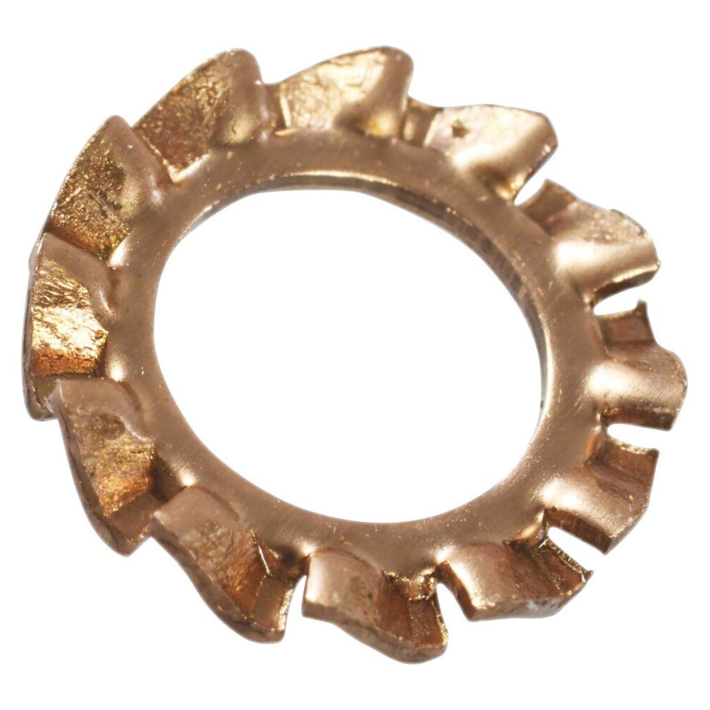 Изображение товара Стопорная шайба Глобал DIN 6798 A М6 зубчатая бронза