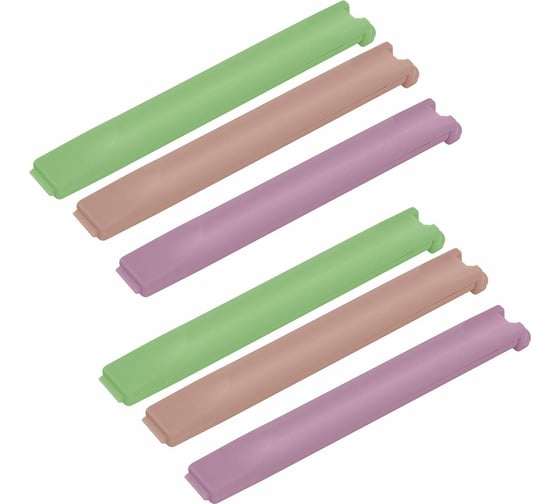 Изображение товара Набор зажимов МУЛЬТИДОМ 6 шт 12,5 см NEW VL75-91