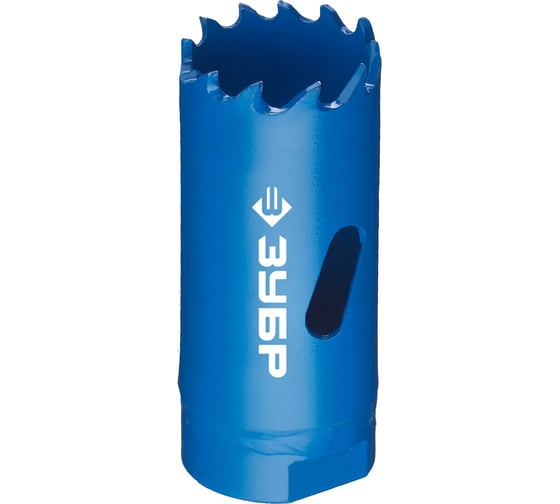 Изображение товара Биметаллическая коронка ЗУБР Эксперт 22 мм, быстрорежущая сталь 29531-022_z01