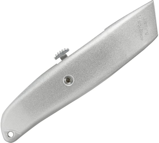 Изображение товара Строительный нож Smartbuy трапециевидное лезвие, алюминиевый порошковый корпус SBT-KNT-18P1