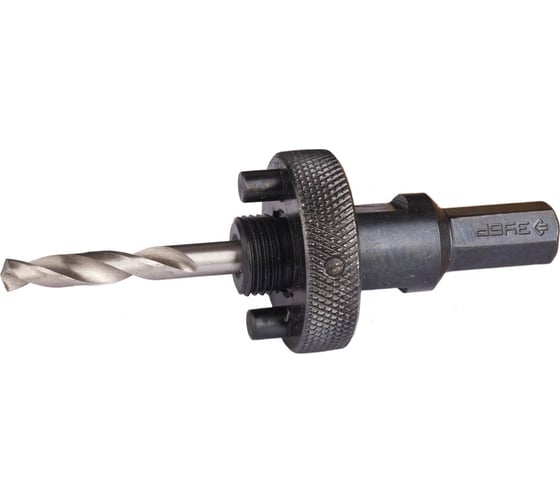 Изображение товара Державка быстросъемная ЗУБР пружинный фиксатор, 32-152 мм, для биметаллических коронок 29534_z01