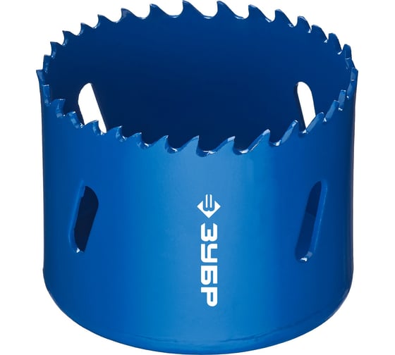 Изображение товара Биметаллическая коронка ЗУБР Эксперт 57 мм, быстрорежущая сталь 29531-057_z01