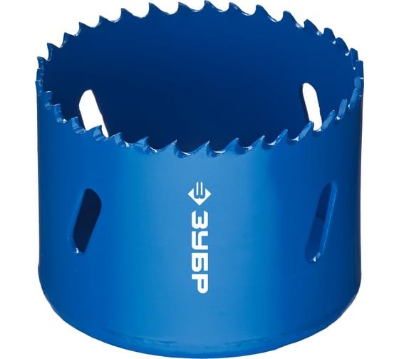 Изображение товара Биметаллическая коронка ЗУБР Эксперт 60 мм, быстрорежущая сталь 29531-060_z01