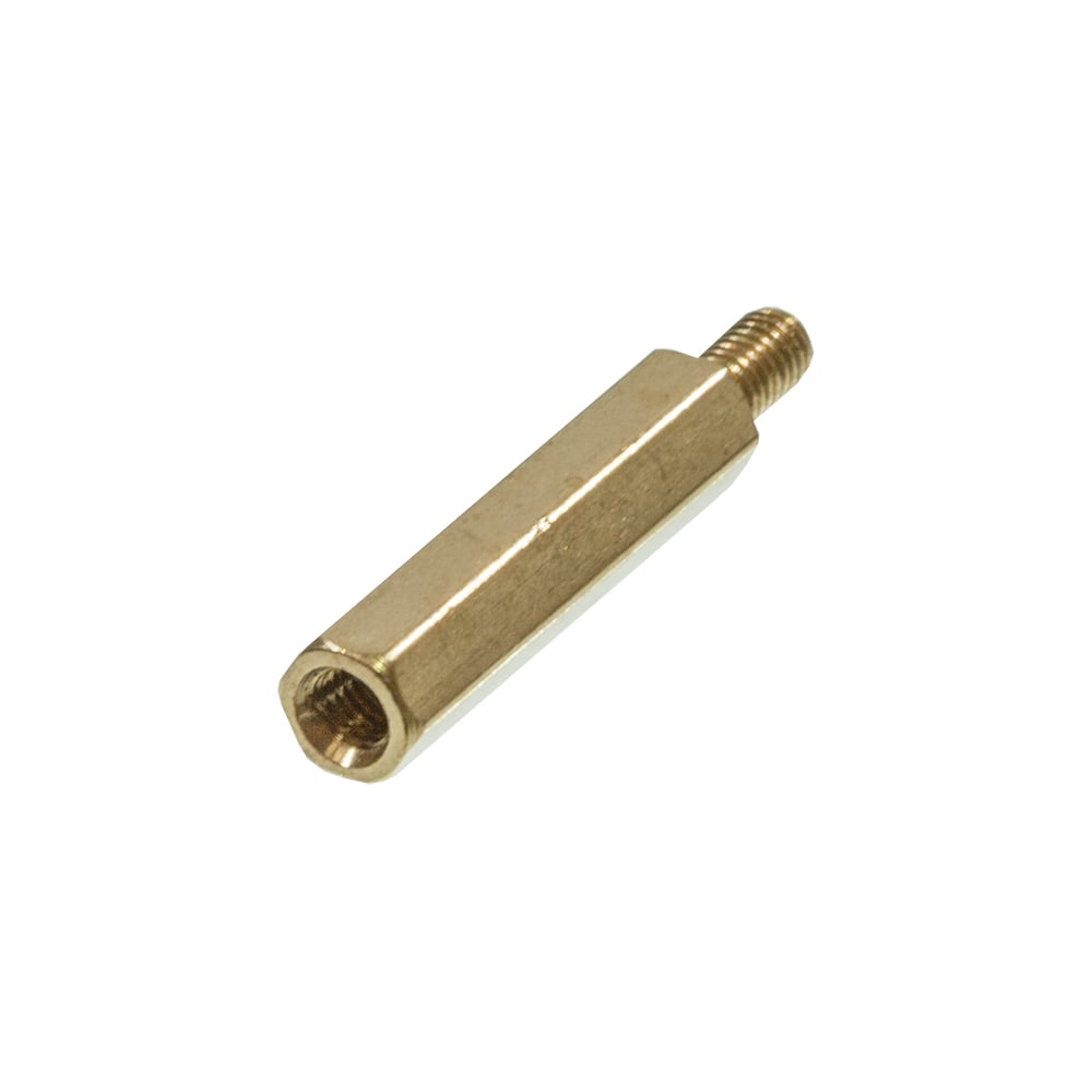 Изображение товара Шестигранная стойка для печатных плат ЦКИ Глобал внутренняя/наружная, М3x22, латунь, 20 шт 76453