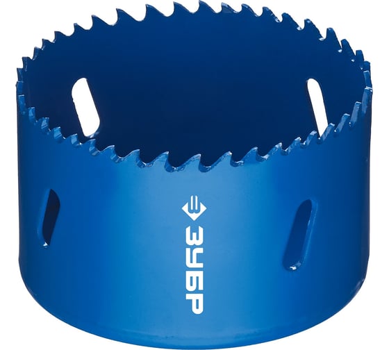 Изображение товара Биметаллическая коронка ЗУБР Эксперт 73 мм, быстрорежущая сталь 29531-073_z01