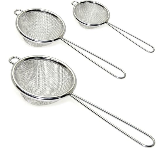 Изображение товара Набор сит МУЛЬТИДОМ 3 шт 7,8,9 см AN11-21