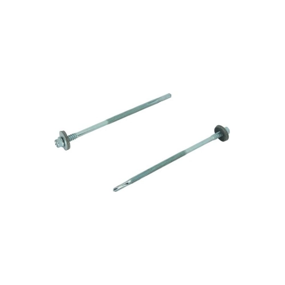 Саморез для сэндвич-панелей ЦКИ Глобал KRS, 6.3/5.5x130, Ц, 50 шт. 28509