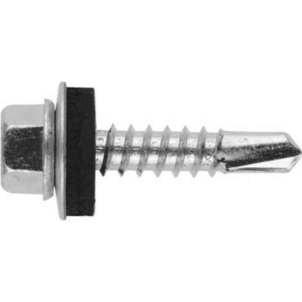 Изображение товара Кровельный саморез по металлу ЦКИ Глобал KRS 6.3x70, сверлоконечный, Ц, 200 шт. 38773