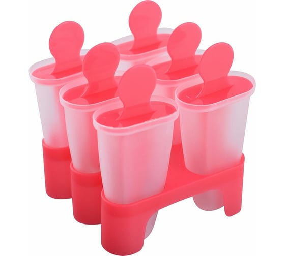 Изображение товара Формы для мороженого МУЛЬТИДОМ с подставкой Свити 6 шт VL80-351