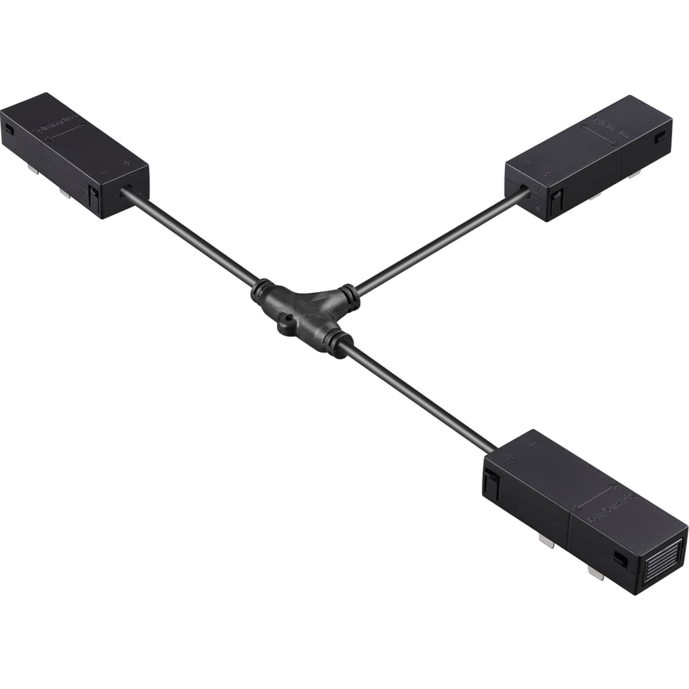 Изображение товара NOVOTECH VECTOR 135314 - T-образный соединитель 220В, IP20, 310x155x17. 5 мм