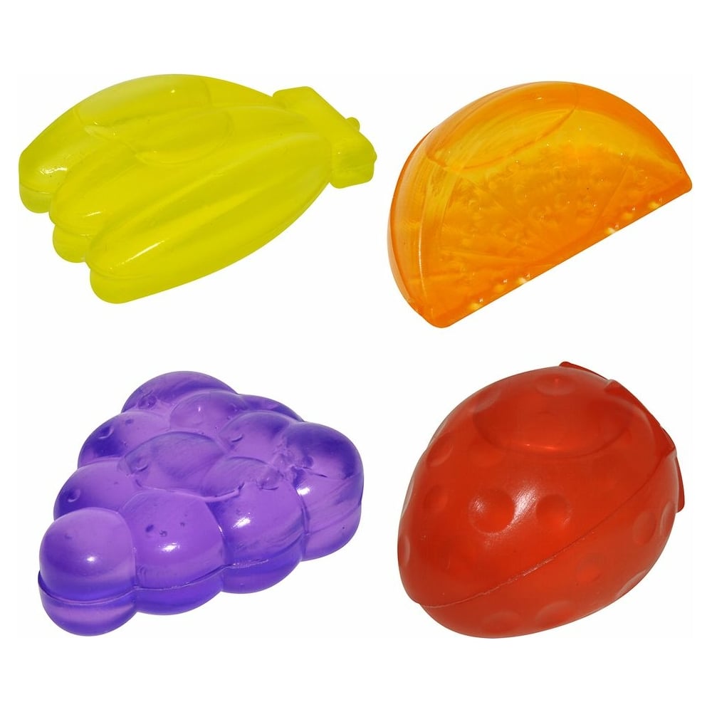 Изображение товара Набор охладителей для напитков МУЛЬТИДОМ Фрукты 4 шт J13-103