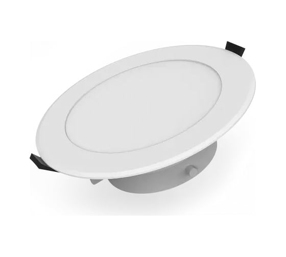 Изображение товара Светильник Gauss Elementary Downlight круг 7W 560lm 4000K 210-240V IP54 90х44 1/40 999420207