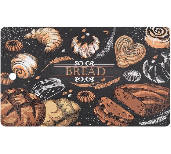 Изображение товара Разделочная доска МУЛЬТИДОМ Хлебное изобилие размер 29х17 см NEW МТ18-24
