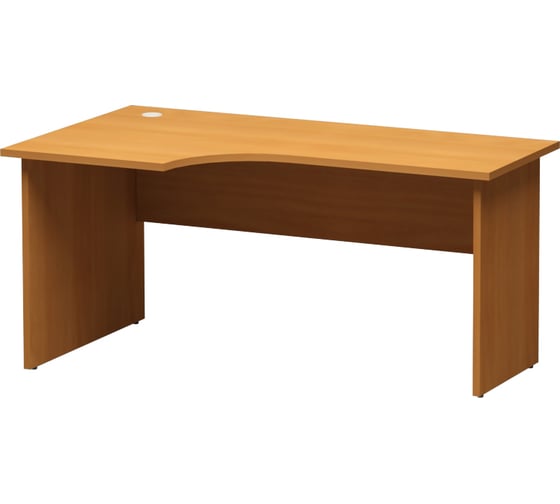 Изображение товара Письменный стол Комфорт-Питер Этюд левый, 401674,401675, 550 бук бавария Т20.13 Т20.13лв.550.550