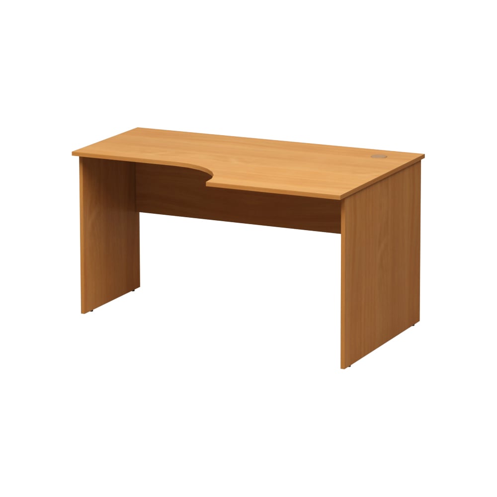 Изображение товара Письменный стол Комфорт-Питер Эко правый 1400x900 мм бежевый классика