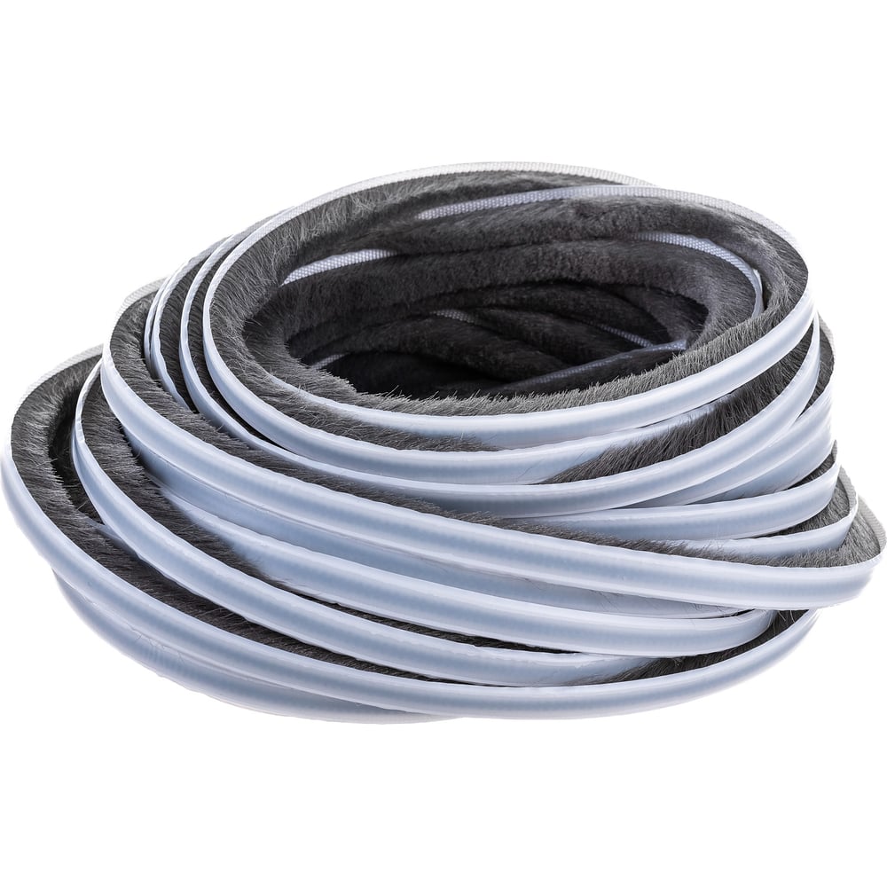 Изображение товара Щелевая самоклеющаяся щетка ТДВ 6,7x12 мм 11 м для чистки труднодоступных мест