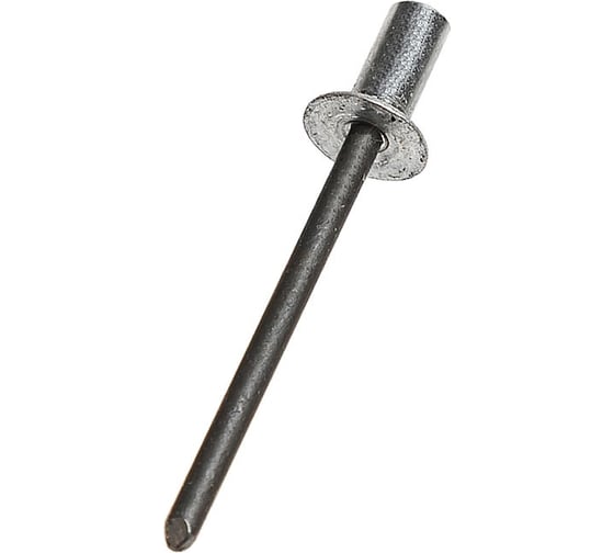 Изображение товара Тяговая заклепка ЦКИ Глобал Ст/Ст плоская, 4.0x15 мм, закрытая, 250 шт. 77423