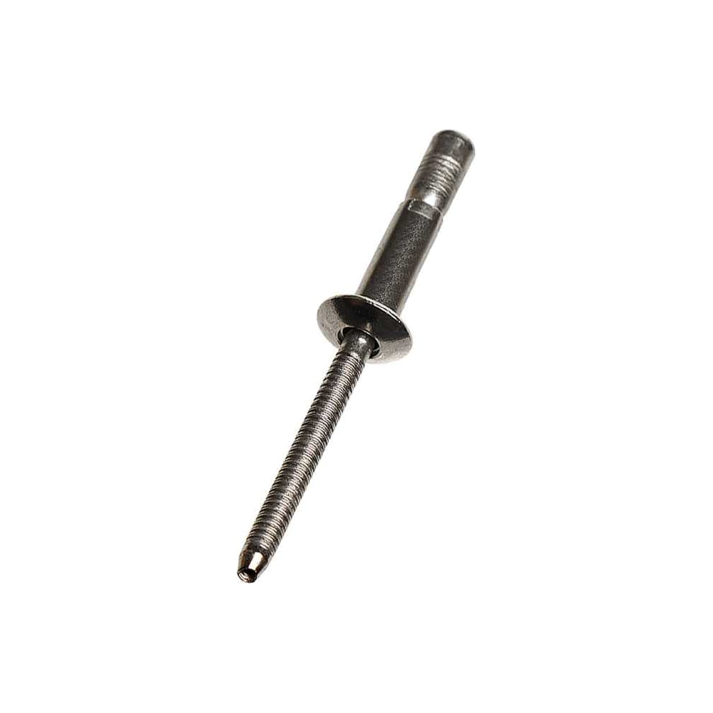 Изображение товара Тяговая заклепка ЦКИ Глобал A2/A2 плоская, 6.4x19 мм, структурная M-Lock под пакет 2.03-15.87 мм, 50 шт. 77452