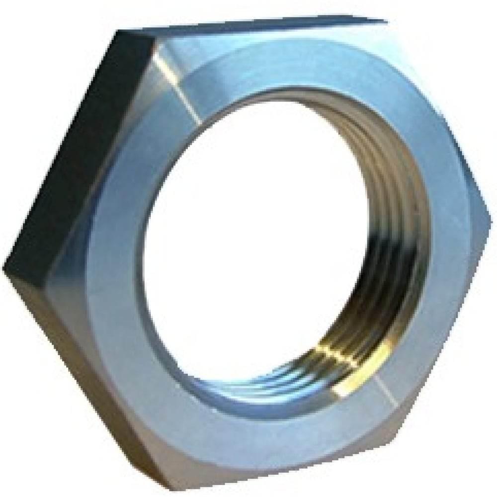 Трубная гайка ЦКИ Глобал DIN 431, G 1/4", низкая, A2, SW21, 100 шт. 72399