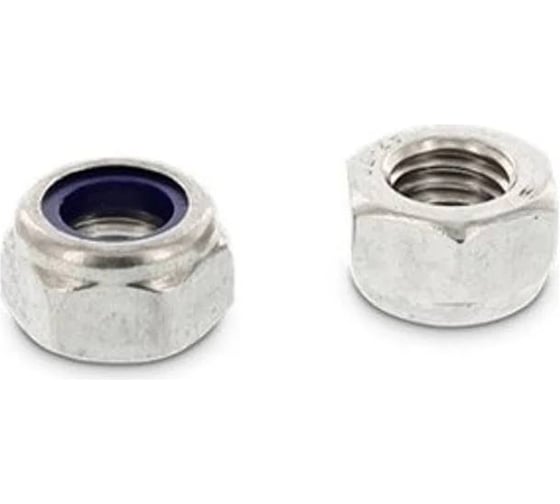 Изображение товара Гайка самоконтр. ЦКИ Глобал DIN985 М16x1.5 10, Ц, SW 24, 20 шт. 25327
