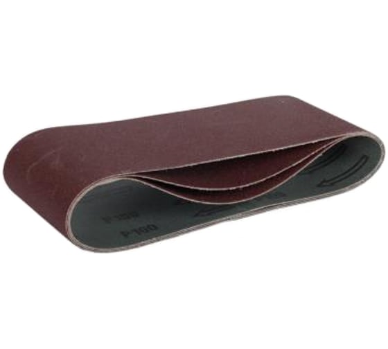 Изображение товара Лента шлифовальная "МАСТЕР" 3 шт. (75х457 мм; P40) для ЛШМ Зубр 35541-040