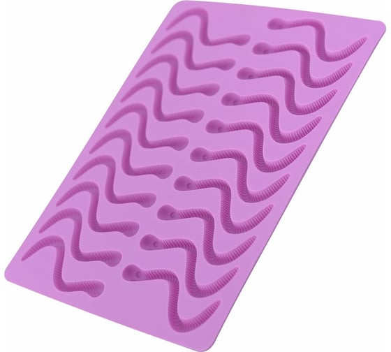 Изображение товара Форма для мармелада и льда МУЛЬТИДОМ Червячки VL80-339