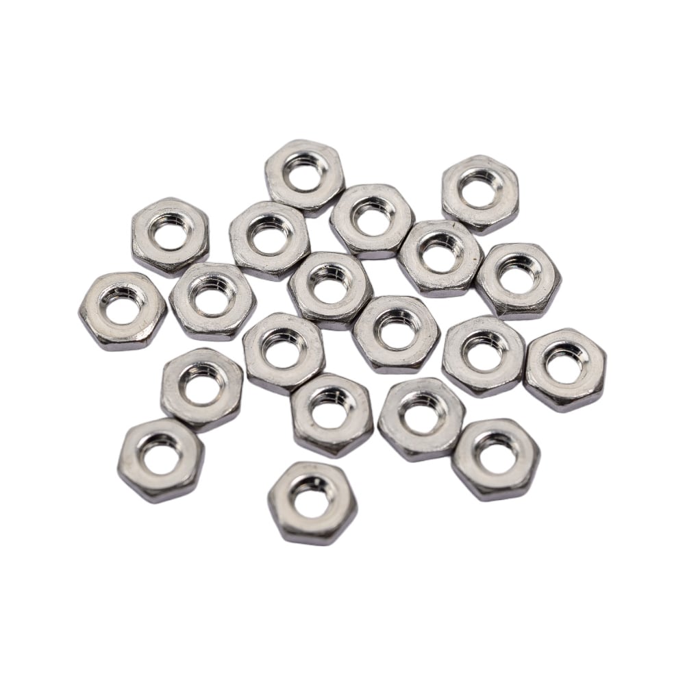 Изображение товара Низкая гайка ЦКИ Глобал DIN 439 B, М2, A2, SW4.0, уп. 500 шт. 64059