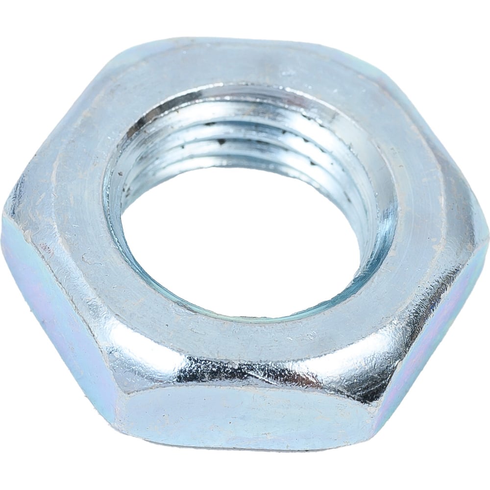 Изображение товара Низкая гайка ЦКИ Глобал DIN 439 B, М14x1.5 мм, 04, Ц, SW22, 25 шт. 39904