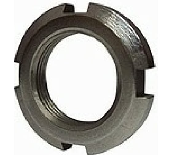 Изображение товара Шлицевая круглая гайка ЦКИ Глобал DIN 1804, М55x1.5, 14H, Б/П, 1 шт. 40748