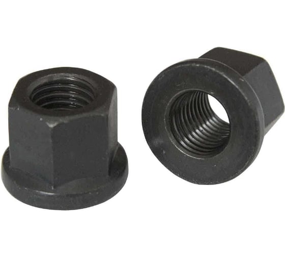 Изображение товара Гайка ЦКИ Глобал DIN6331 высокая 1,5d М16 с буртом 10 ОКС 2 шт 53097