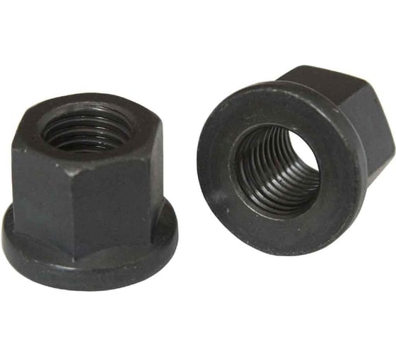 Изображение товара Высокая гайка с буртом ЦКИ Глобал DIN6331, 1,5d М6 10, ОКС, 20 шт. 46927