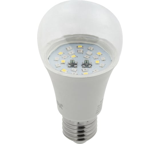 Изображение товара Светодиодная фитолампа для растений ЭРА FITO-11W-Ra90-E 27 полного спектра new 11 Вт Е27, Б0050603