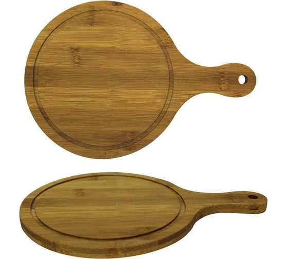 Изображение товара Разделочная доска МУЛЬТИДОМ бамбуковая Кантри 17х25 см VL50-129