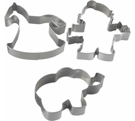 Изображение товара Набор формочек для печенья МУЛЬТИДОМ Цирк 3 шт NEW DA8-69
