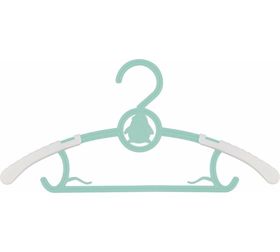 Изображение товара Раздвижная вешалка для детской одежды МУЛЬТИДОМ Пингвин 2 цвета NEW VL90-175