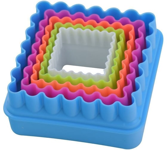 Изображение товара Набор кулинарных форм МУЛЬТИДОМ Квадрат 5 шт длина 4x7,5 см MS8-86