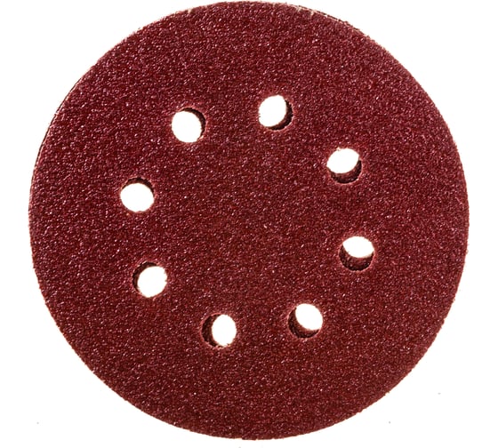 Изображение товара Круг шлифовальный универсальный 5 шт. (125 мм; Р40) "МАСТЕР" Зубр 35562-125-040