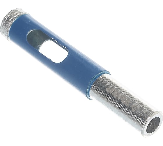 Изображение товара Алмазное трубчатое сверло по керамике и стеклу ЗУБР Профессионал Р60, трехгранный хвостовик, 10 мм, для дрели 29850-10